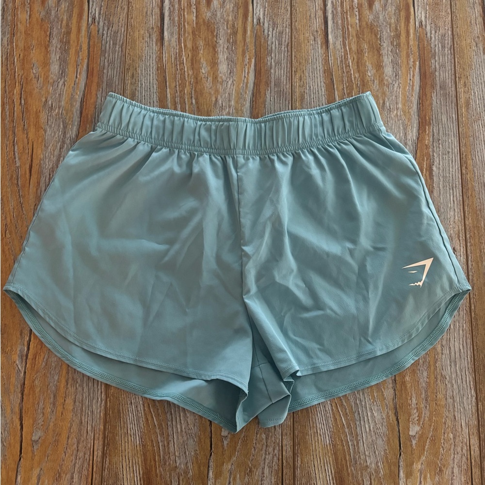 Gym shark Women’s Running Shorts Unlined Size XS Light Blue